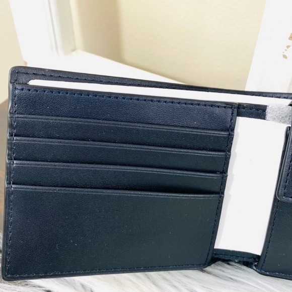 Michael Kors Cooper Billfold Men’s Wallet with Coin Pocket - Picture 9 of 16